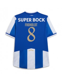 Porto Victor Froholdt #8 Heimtrikot 2025-26 Kurzarm Porto Victor Froholdt #8 Heimtrikot 2025-26 Kurzarm